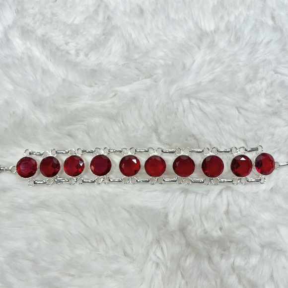 Garnet 925 Bracelet - Picture 3 of 5